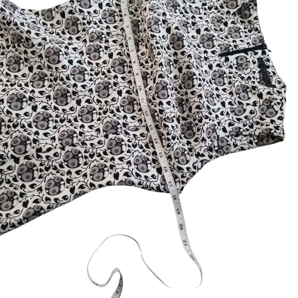 Zara Black and White Floral Dress - Picture 3 of 7